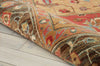 Nourison Living Treasures LI01 Rust Area Rug Detail Image