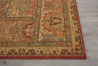 Nourison Living Treasures LI02 Multicolor Area Rug Detail Image