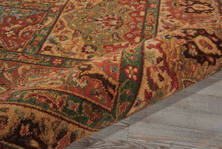 Nourison Living Treasures LI02 Multicolor Area Rug Detail Image