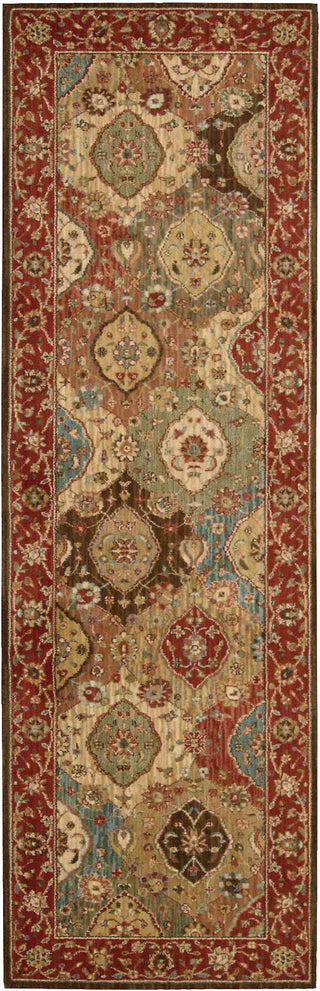 Nourison Living Treasures LI03 Multicolor Area Rug Room Image Feature