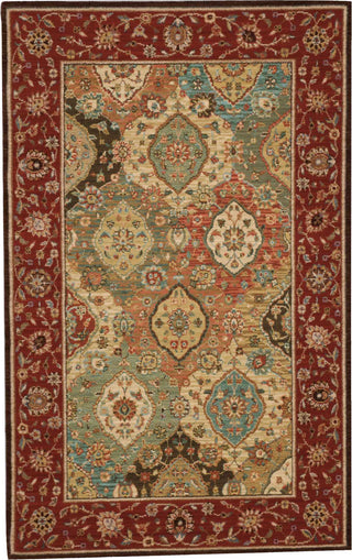 Nourison Living Treasures LI03 Multicolor Area Rug Room Image