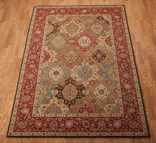 Nourison Living Treasures LI03 Multicolor Area Rug 6' X 9' Floor Shot Feature