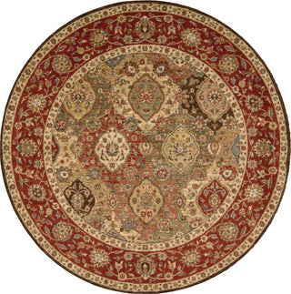 Nourison Living Treasures LI03 Multicolor Area Rug Room Image