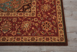 Nourison Living Treasures LI03 Multicolor Area Rug Detail Image