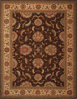 Nourison Living Treasures LI04 Brown Area Rug