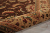 Nourison Living Treasures LI04 Brown Area Rug Detail Image