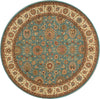 Nourison Living Treasures LI05 Aqua Area Rug Room Image