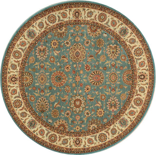 Nourison Living Treasures LI05 Aqua Area Rug Room Image