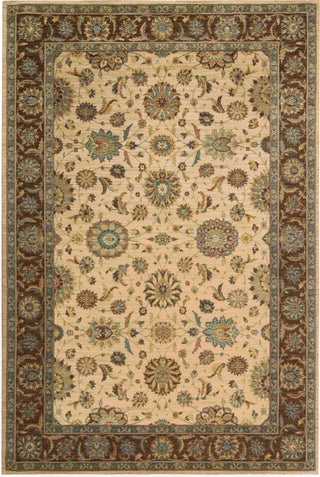 Nourison Living Treasures LI05 Beige Area Rug Room Image