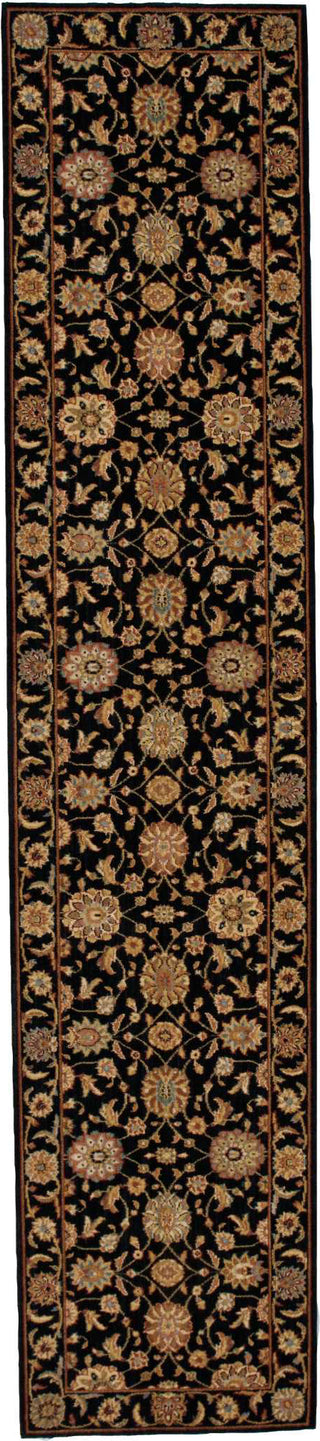 Nourison Living Treasures LI05 Black Area Rug Room Image