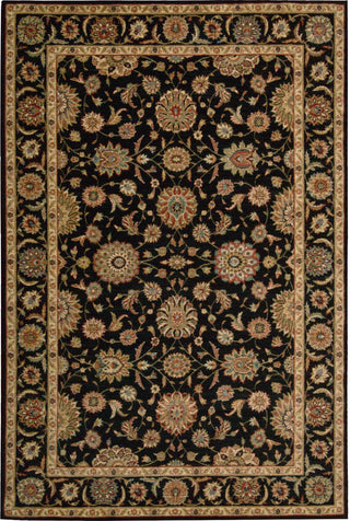 Nourison Living Treasures LI05 Black Area Rug Room Image