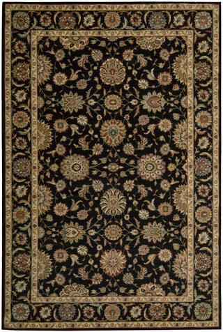 Nourison Living Treasures LI05 Black Area Rug main image