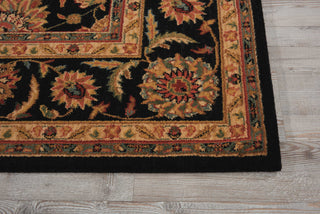 Nourison Living Treasures LI05 Black Area Rug Detail Image