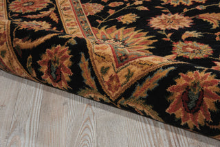 Nourison Living Treasures LI05 Black Area Rug Detail Image