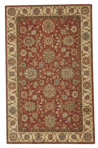 Nourison Living Treasures LI05 Rust Area Rug 4' X 6'