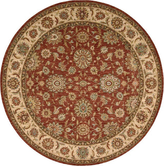 Nourison Living Treasures LI05 Rust Area Rug Room Image