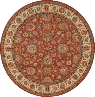 Nourison Living Treasures LI05 Rust Area Rug Room Image