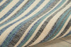 Nourison Bbl21 Lido LID01 Blue/Cream Area Rug by Barclay Butera Texture Image