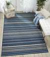 Nourison Bbl21 Lido LID01 Navy/Cream Area Rug by Barclay Butera Room Image