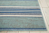 Nourison Bbl21 Lido LID02 Aqua/Blue Area Rug by Barclay Butera Detail Image