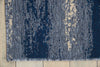 Nourison Bbl21 Lido LID04 Blue/Cream Area Rug by Barclay Butera Corner Image