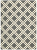 Nourison Linear LIN04 Grey Ivory Area Rug main image
