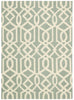 Nourison Linear LIN05 Aqua Ivory Area Rug main image
