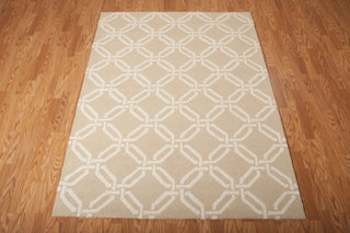 Nourison Linear LIN08 Beige Area Rug 5' X 7'