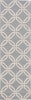 Nourison Linear LIN08 Light Blue Area Rug Runner Image