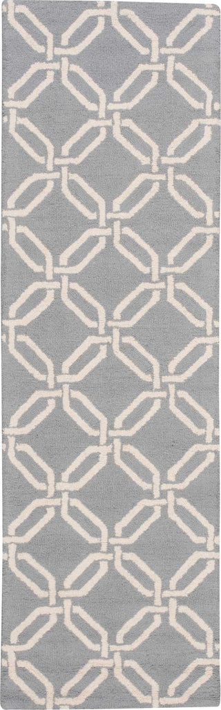 Nourison Linear LIN08 Light Blue Area Rug Runner Image