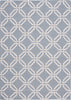 Nourison Linear LIN08 Light Blue Area Rug