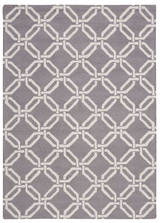 Nourison Linear LIN08 Silver Area Rug main image