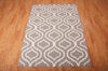 Nourison Linear LIN15 Silver Area Rug Room Image Feature
