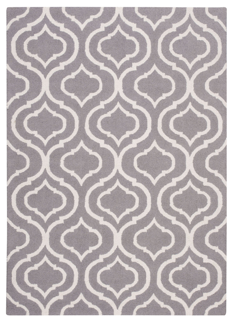 Nourison Linear LIN15 Silver Area Rug main image