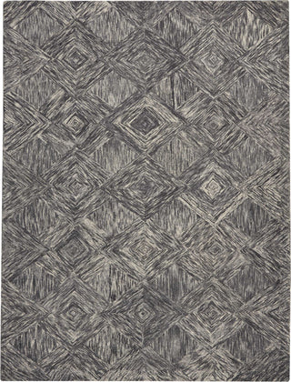 Nourison Linked LNK01 Charcoal Area Rug