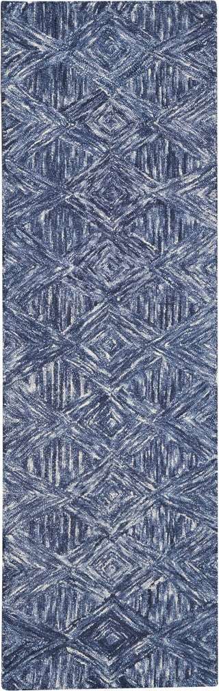 Nourison Linked LNK01 Denim Area Rug