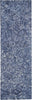 Nourison Linked LNK01 Denim Area Rug 2'3'' X 7'6'' Runner