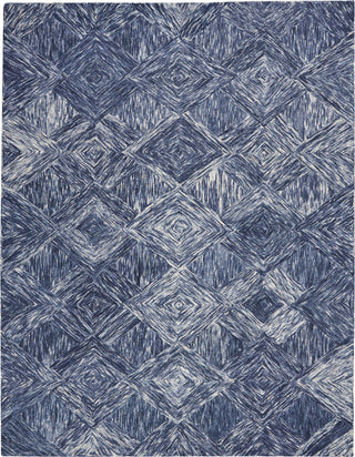 Nourison Linked LNK01 Denim Area Rug