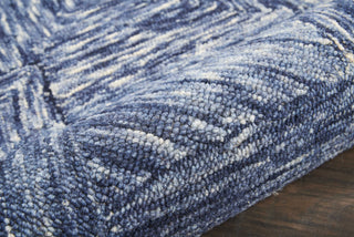 Nourison Linked LNK01 Denim Area Rug Detail Image