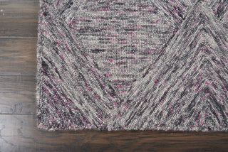 Nourison Linked LNK01 Heather Area Rug Corner Image