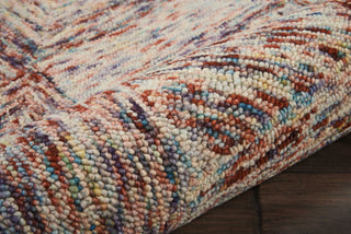 Nourison Linked LNK01 Multicolor Area Rug Detail Image