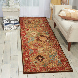 Nourison Living Treasures LI03 Multicolor Area Rug Room Image