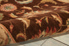 Nourison Living Treasures LI04 Brown Area Rug Detail Image