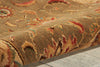 Nourison Living Treasures LI04 Green Area Rug Detail Image