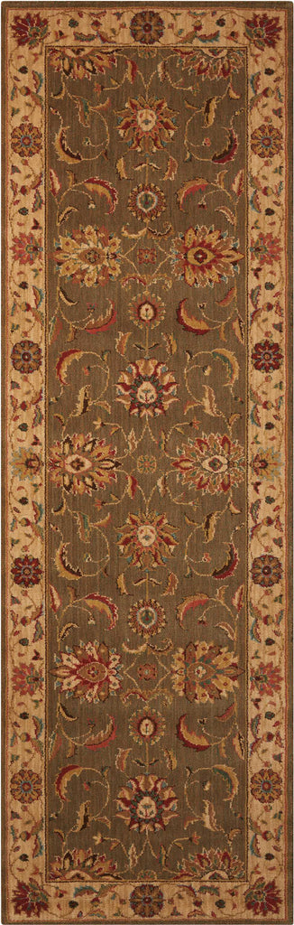 Nourison Living Treasures LI04 Green Area Rug