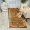 Nourison Living Treasures LI04 Green Area Rug Room Image