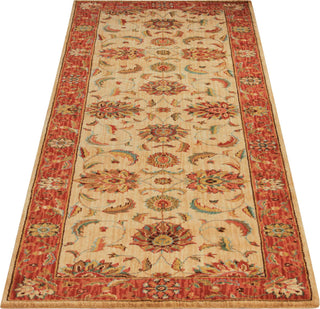 Nourison Living Treasures LI04 Ivory Red Area Rug Room Image