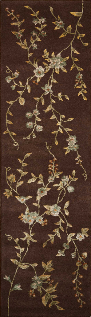 Nourison Modern Elegance LH06 Brown Area Rug