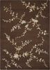 Nourison Modern Elegance LH06 Brown Area Rug 5'6'' X 7'5''