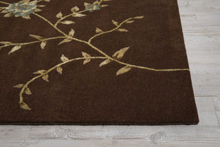 Nourison Modern Elegance LH06 Brown Area Rug 8' X 11'